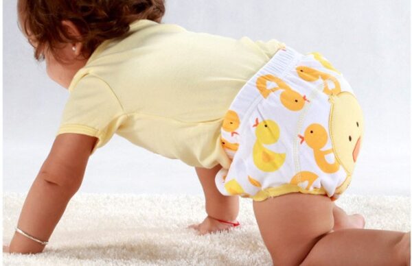 Reusable Breathable Cotton Baby Diapers Set